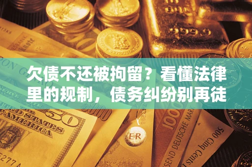 武汉欠债不还被拘留？看懂法律里的规制，债务纠纷别再徒劳奔波