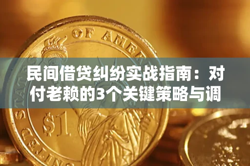 武汉民间借贷纠纷实战指南：对付老赖的3个关键策略与调解盲区解析