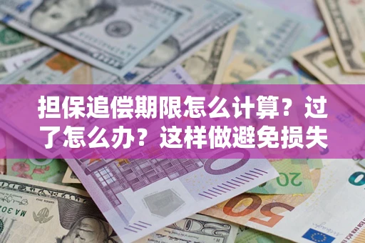 武汉担保追偿期限怎么计算？过了怎么办？这样做避免损失！