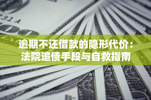 武汉逾期不还借款的隐形代价：法院追债手段与自救指南